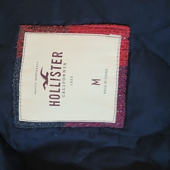 Hollister/Abercrombie Plaid Wool Jacket - Picture 9 of 15